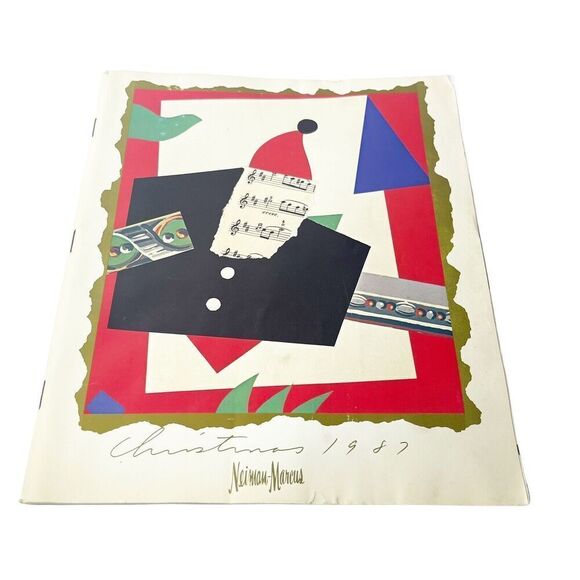 Neiman Marcus 1987 Holiday Catalog Christmas Designer Fashion - Picture 1 of 6